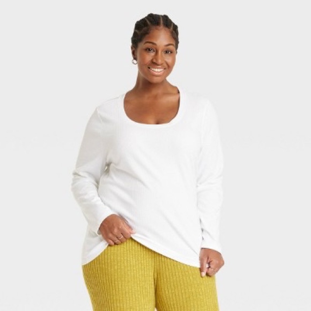 Ava & Viv Ribbed Long Sleeve